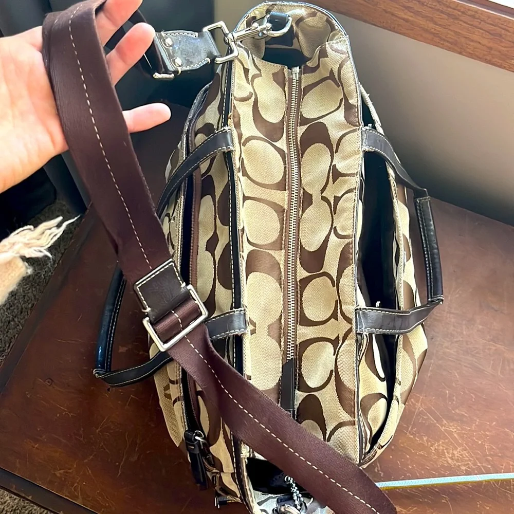 Large Coach Diaper Bag/Tote